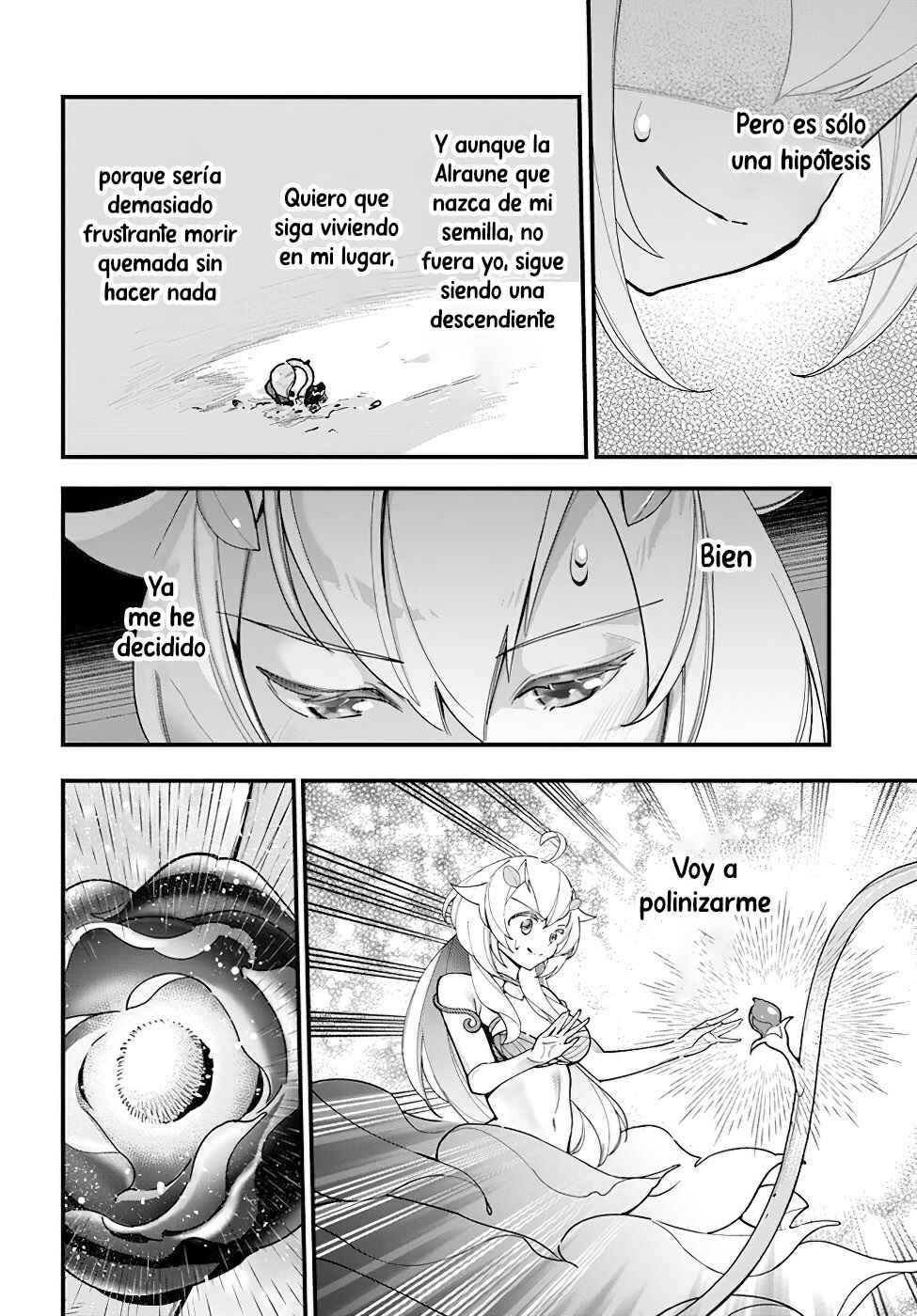 Shokubutsu Monster Musume Nikki: Seijo datta Watashi ga Uragirareta Hate ni Alraune ni Tensei Shite Shimatta node, kore kara wa Kougousei o Shinagara Shizuka ni Shokubutsu Life o Sugoshimasu Chapter 14 - Page 23