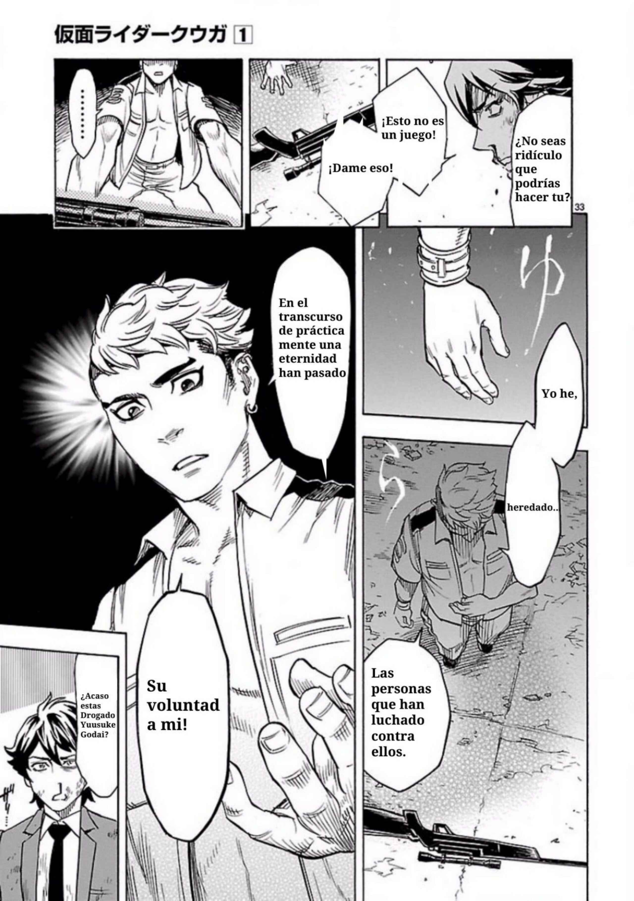 Kamen Rider Kuuga Chapter 5 - Page 33