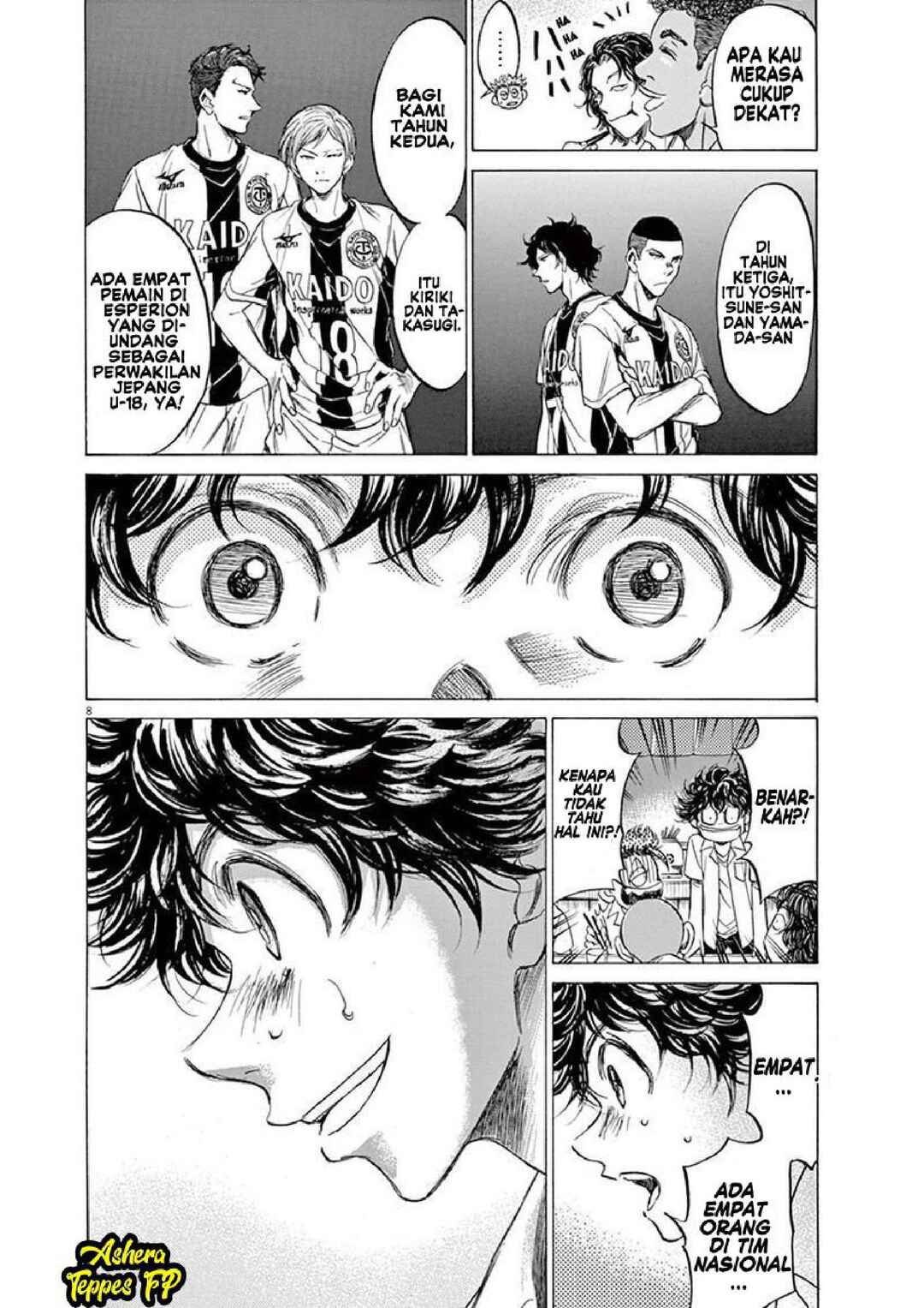 Ao Ashi Chapter 122 - Page 10