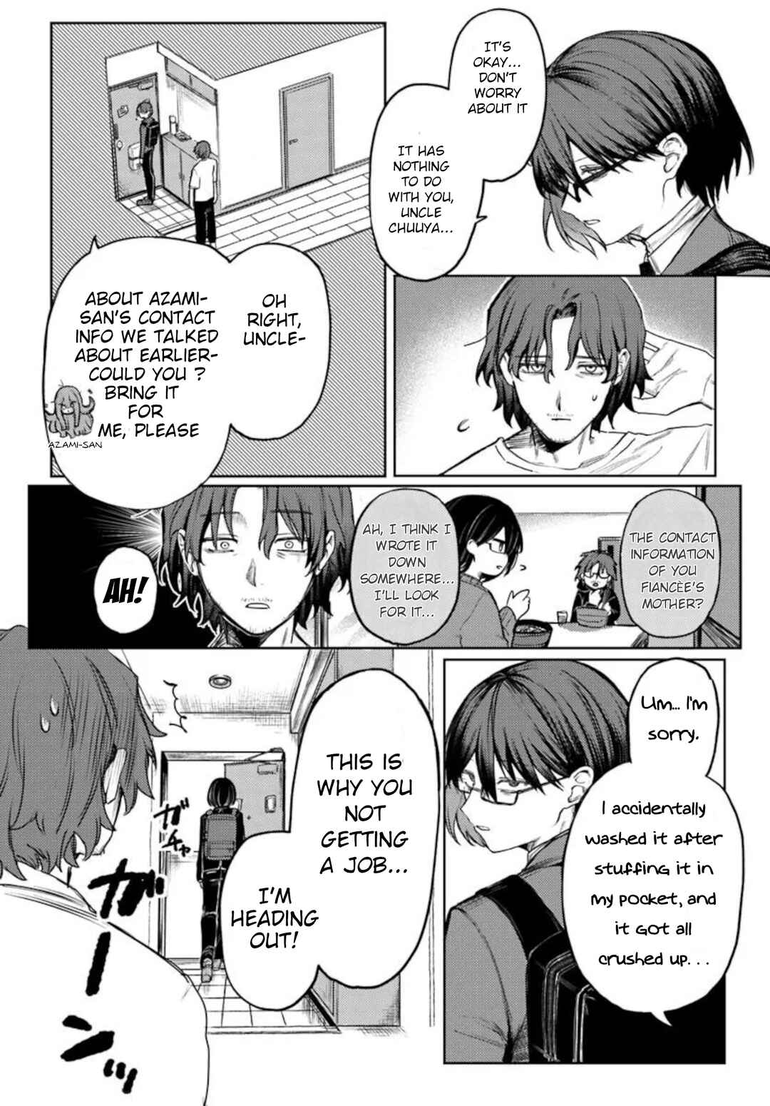 Azami Yako o Suki ni Naru Chapter 3.1 - Page 4