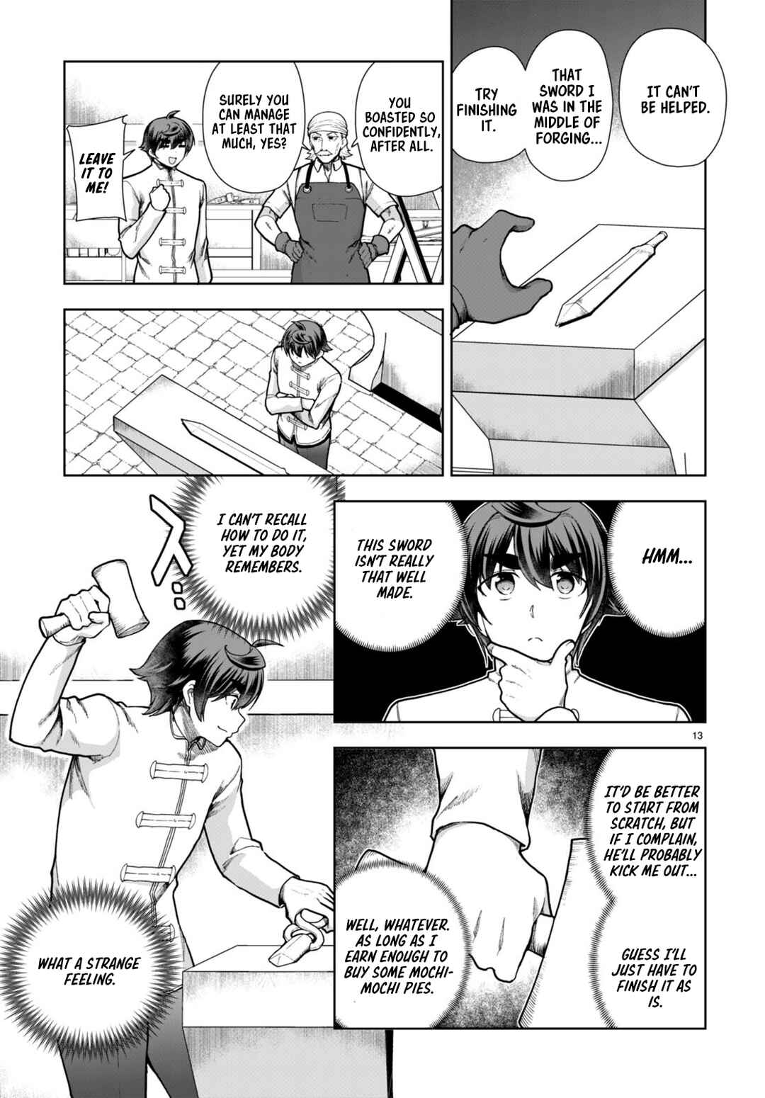 Botsuraku Yotei Nanode, Kajishokunin o Mezasu Chapter 78 - Page 13