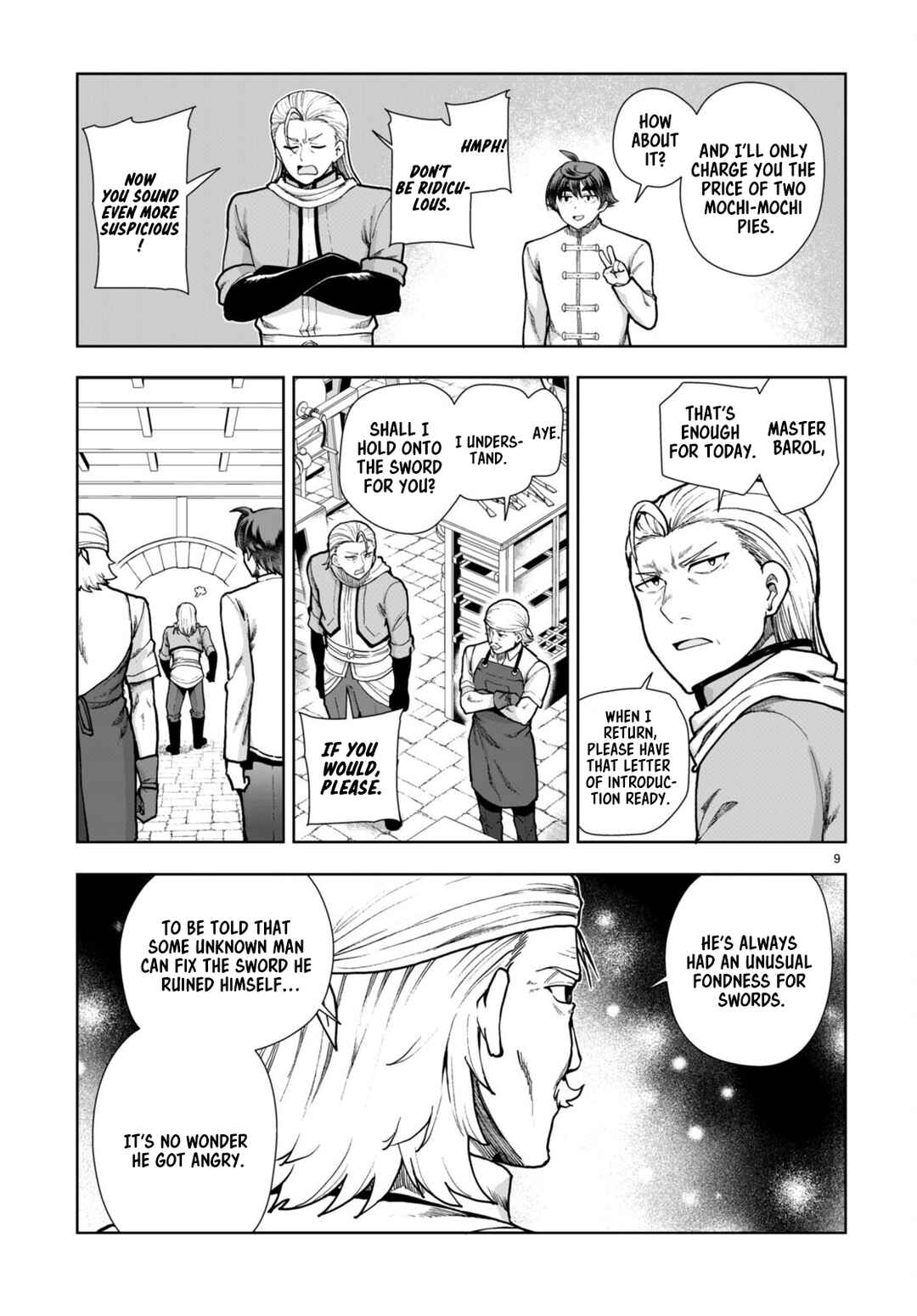 Botsuraku Yotei Nanode, Kajishokunin o Mezasu Chapter 78 - Page 9