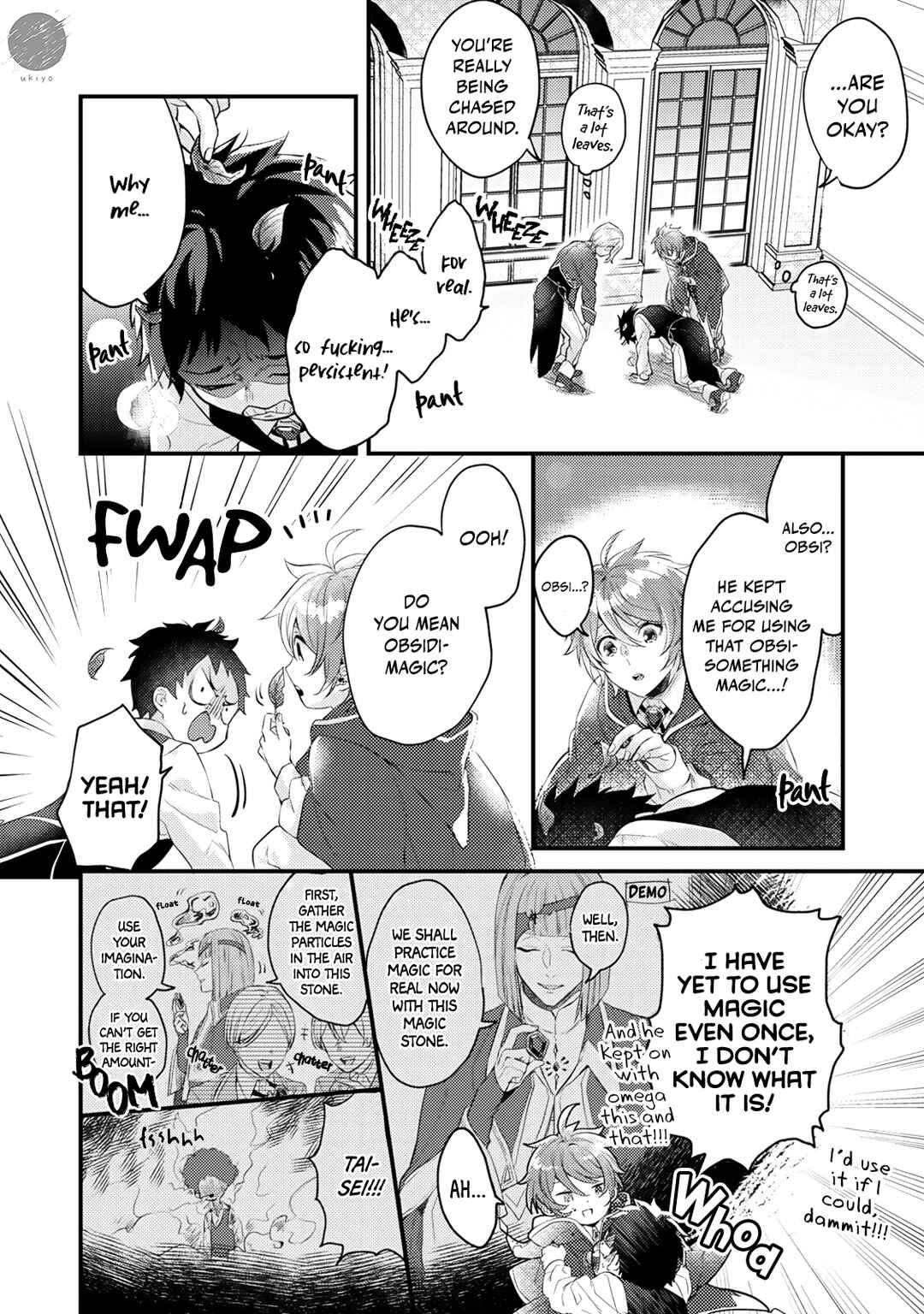 Ω ni dake wa Naritakunai!!: Isekai Tensei Shitara Ane no BL Manga no Naka deshita Chapter 3 - Page 16