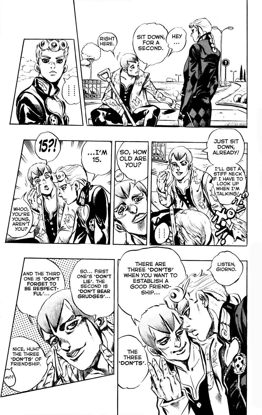 JoJo no Kimyou na Bouken: Part 5 - Ougon no Kaze Chapter 2 - Page 9