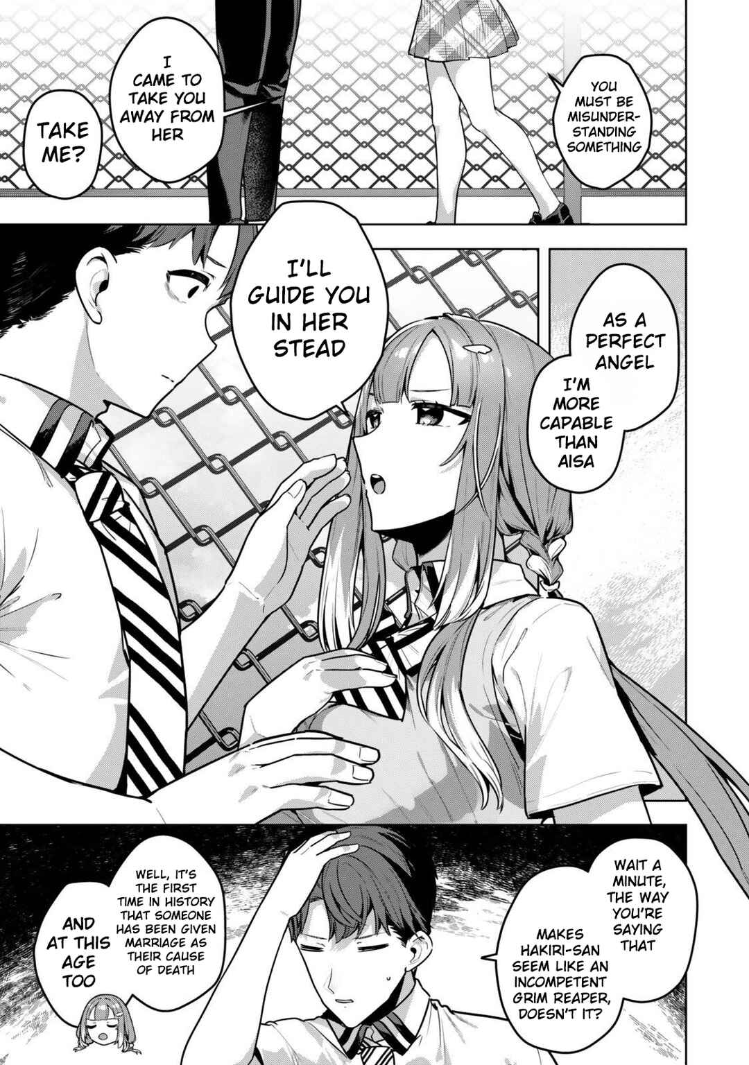 Hakiri-san wa Kimi Dake no Shinigami ni Naritai Chapter 8 - Page 12