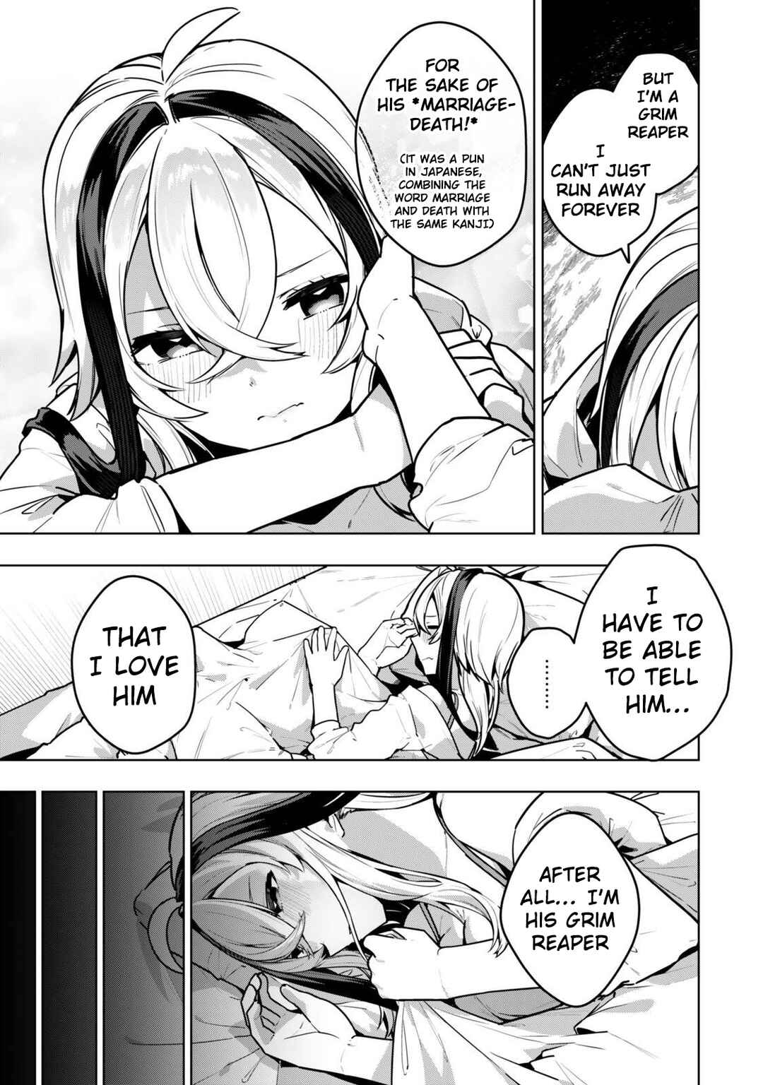 Hakiri-san wa Kimi Dake no Shinigami ni Naritai Chapter 8 - Page 4