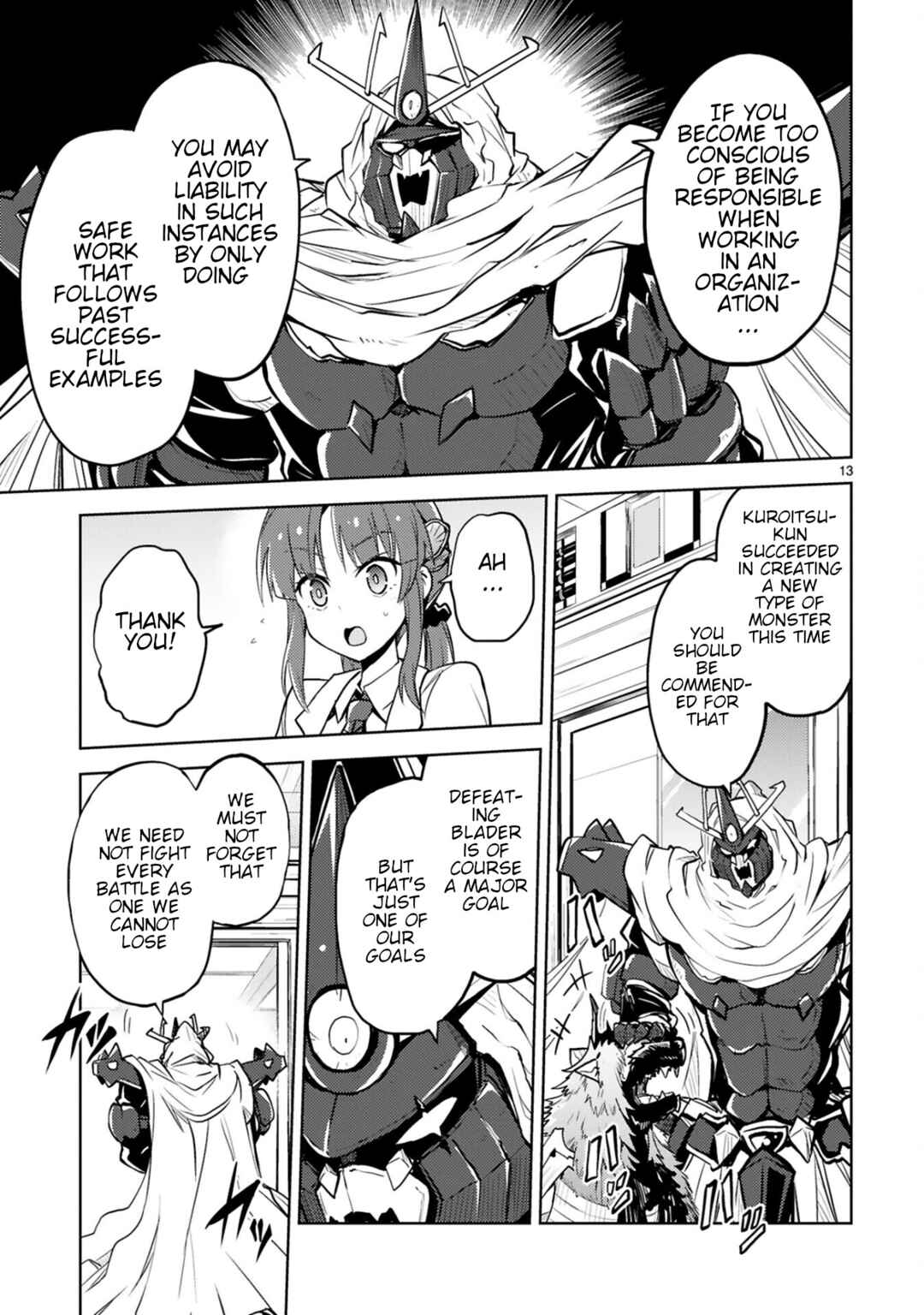 Kaijin Kaihatsubu no Kuroitsu-san Chapter 15 - Page 13