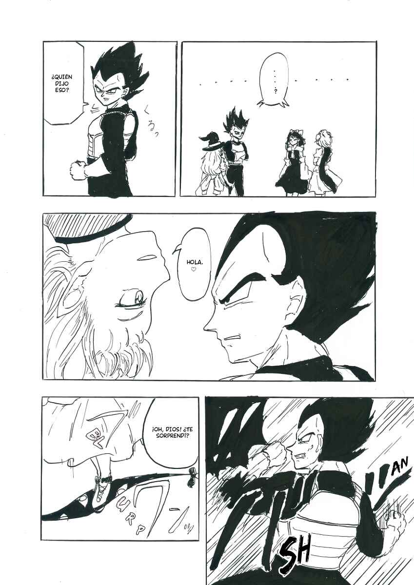 Touhou & Dragon Ball - EAST VEGETA (Doujinshi) Chapter 2 - Page 17