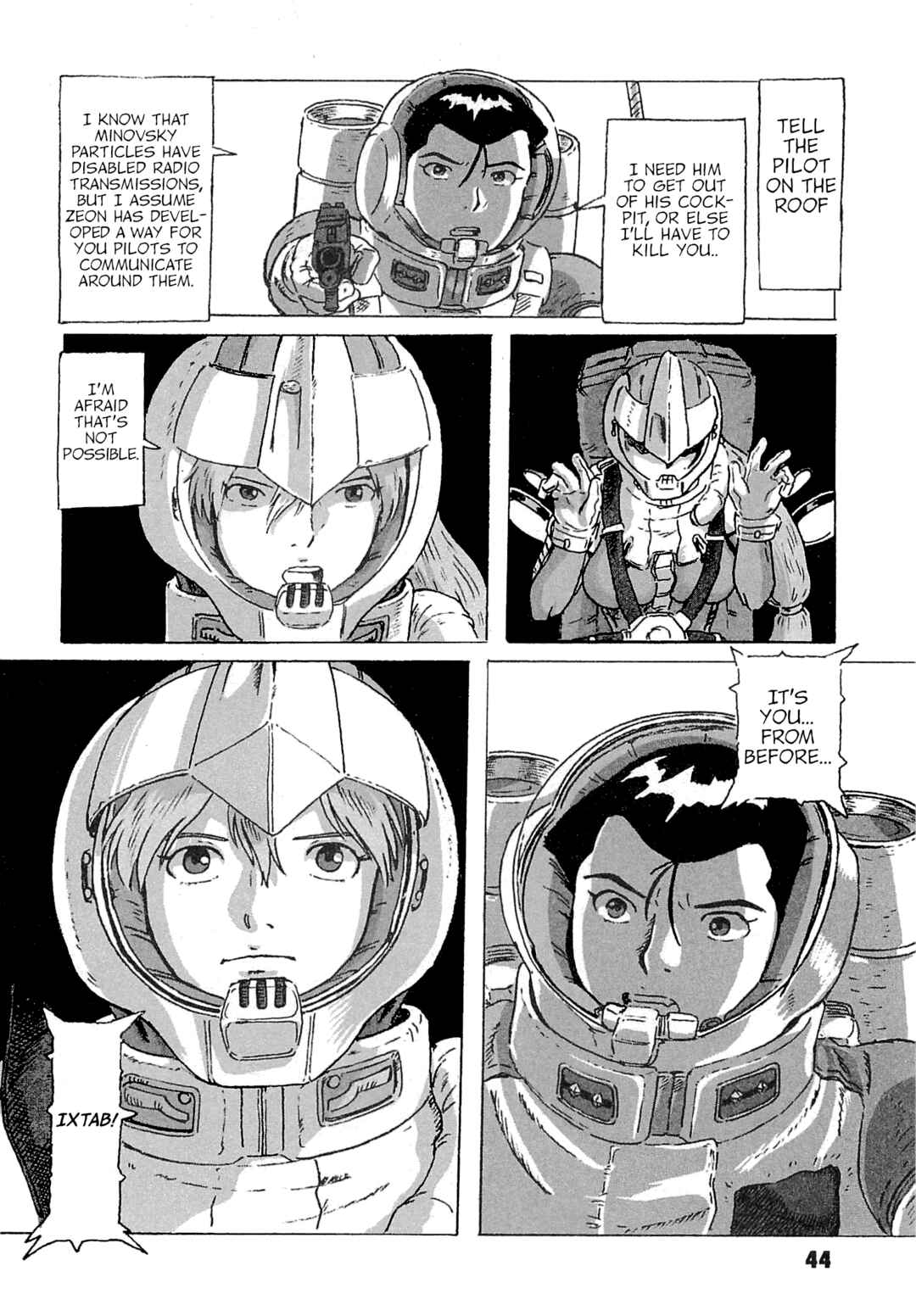Mobile Suit Gundam: Ixtab, Goddess of the Fallen Soldiers Chapter 6 - Page 46