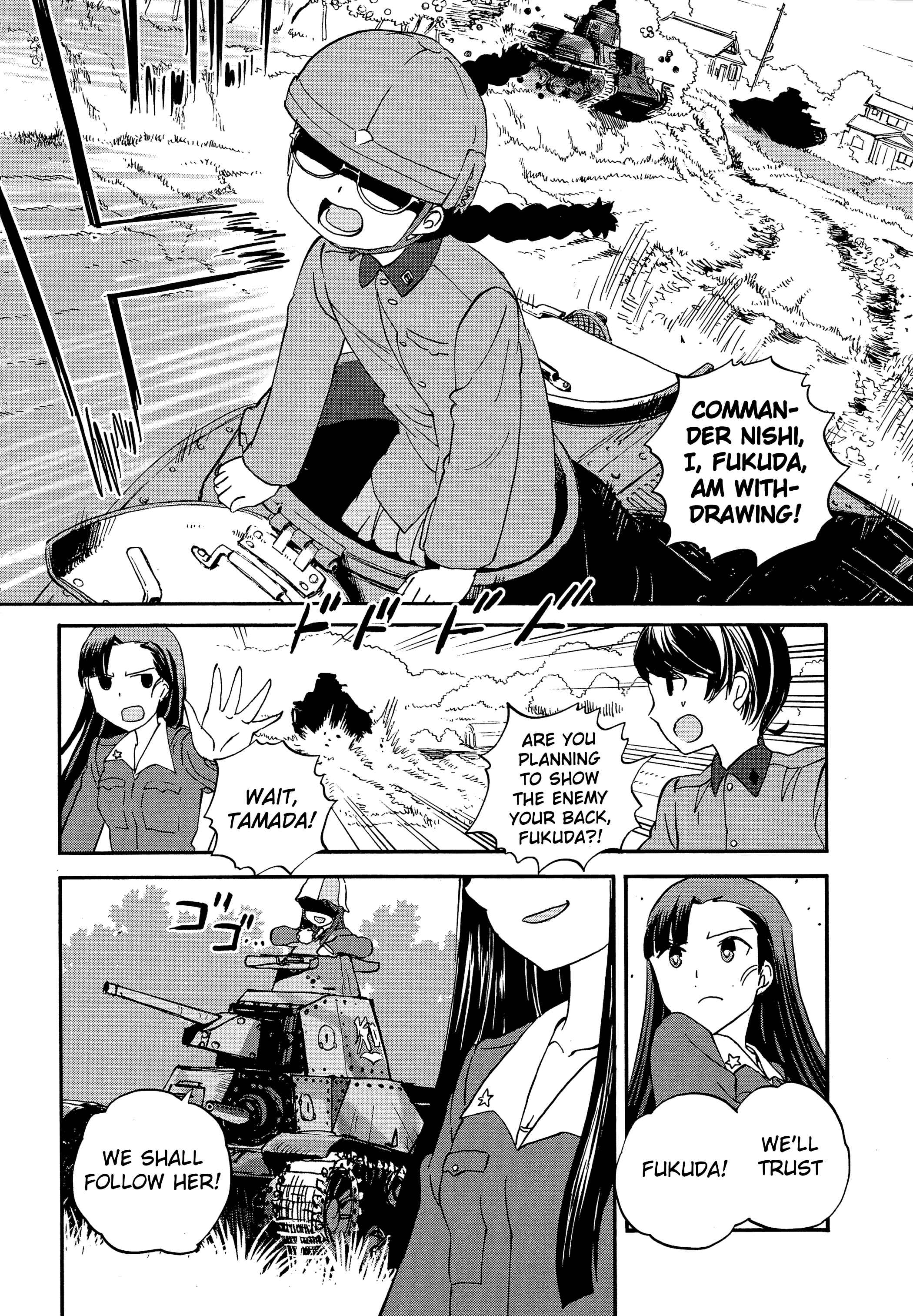 Girls und Panzer: Ribbon no Musha Chapter 30 - Page 24