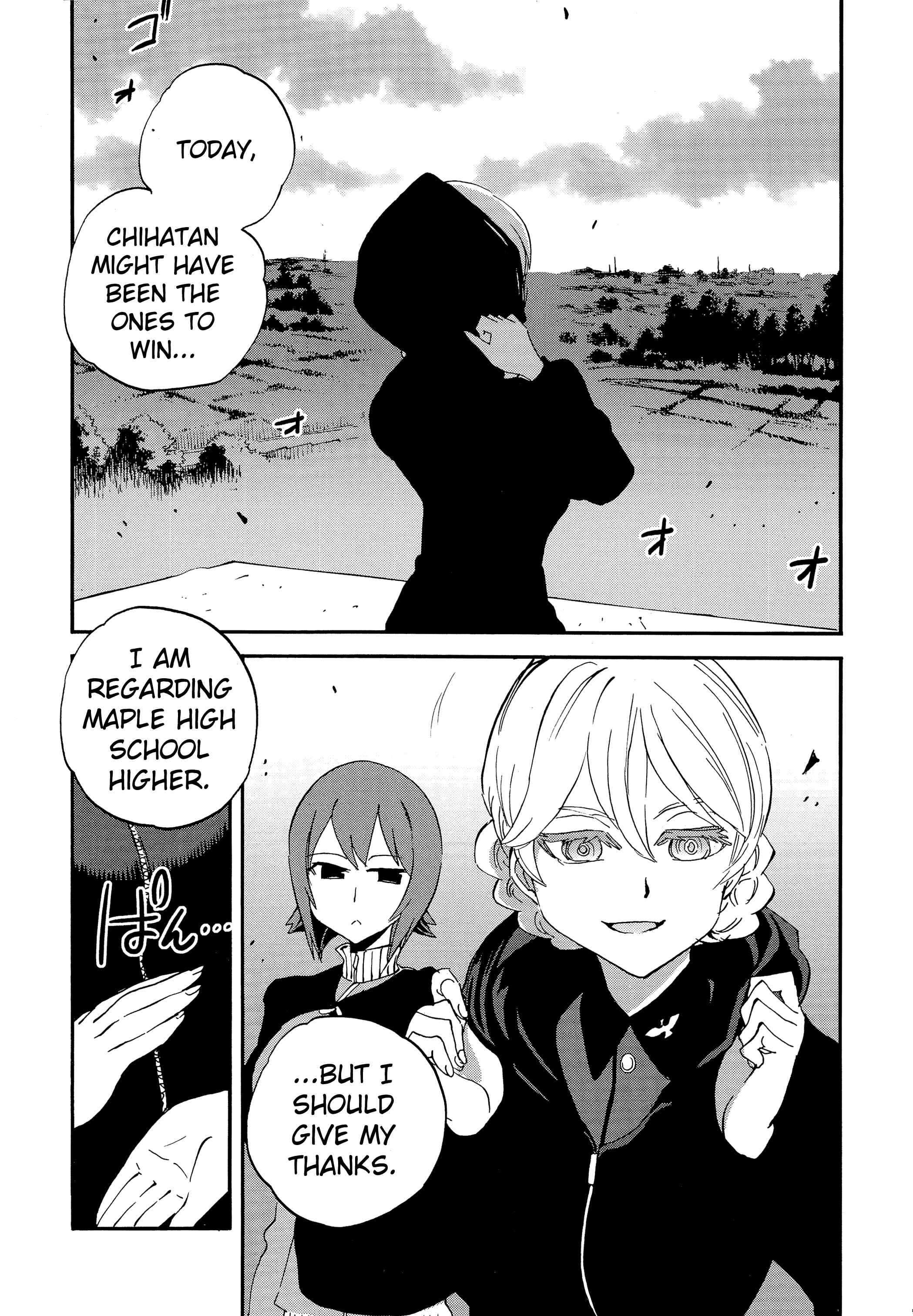 Girls und Panzer: Ribbon no Musha Chapter 30 - Page 37