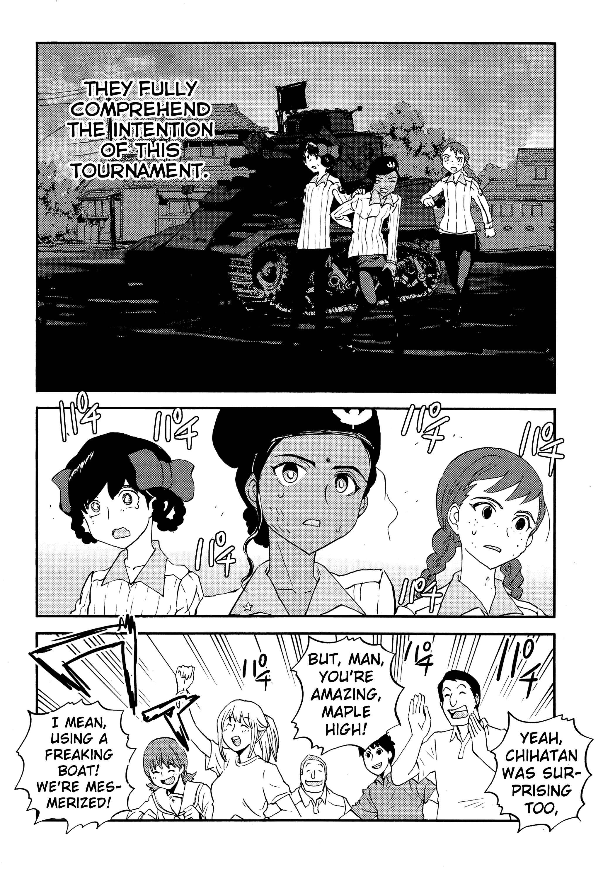 Girls und Panzer: Ribbon no Musha Chapter 30 - Page 38