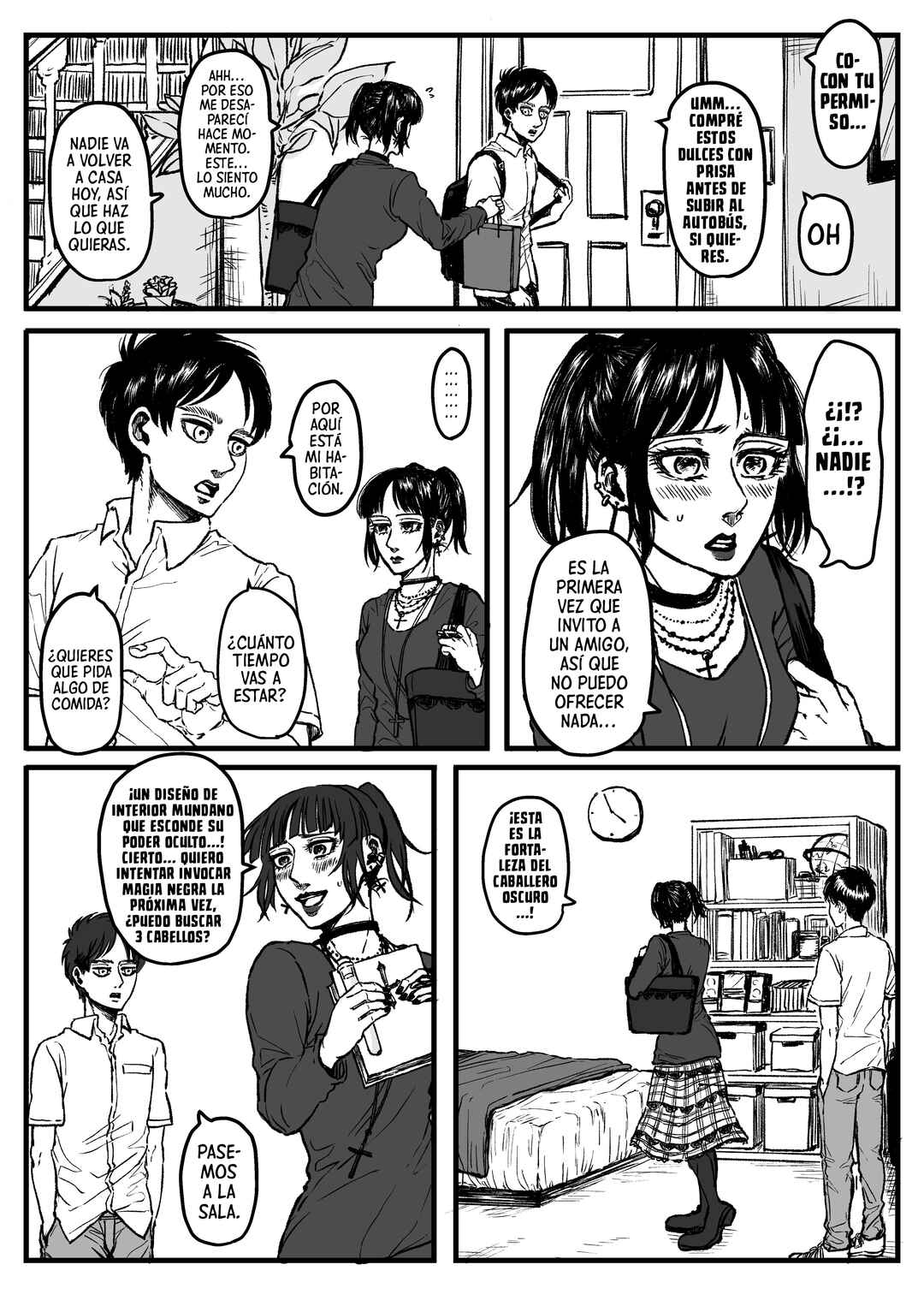 Shingeki no Kyojin - Sukuka hōkago eremika manga (Doujinshi) Chapter ? - Page 2