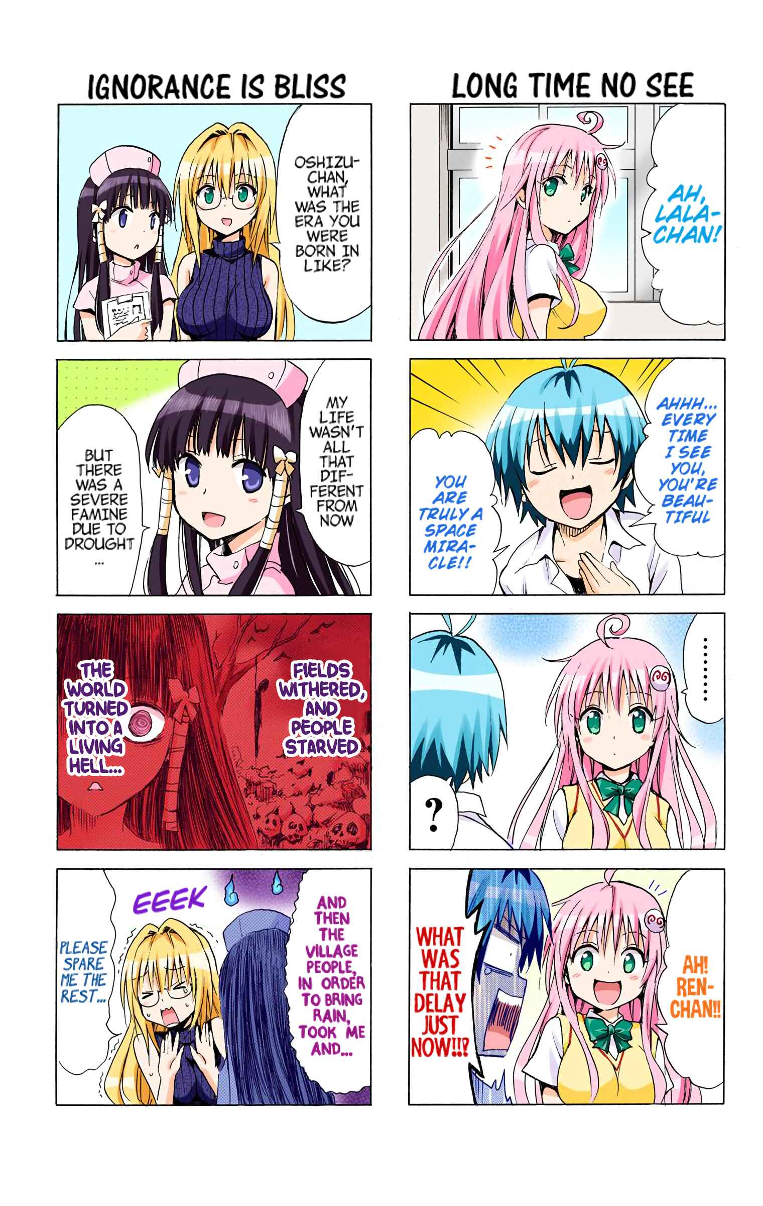 To Love Ru Darkness (Official Colored) Chapter 36.7 - Page 6