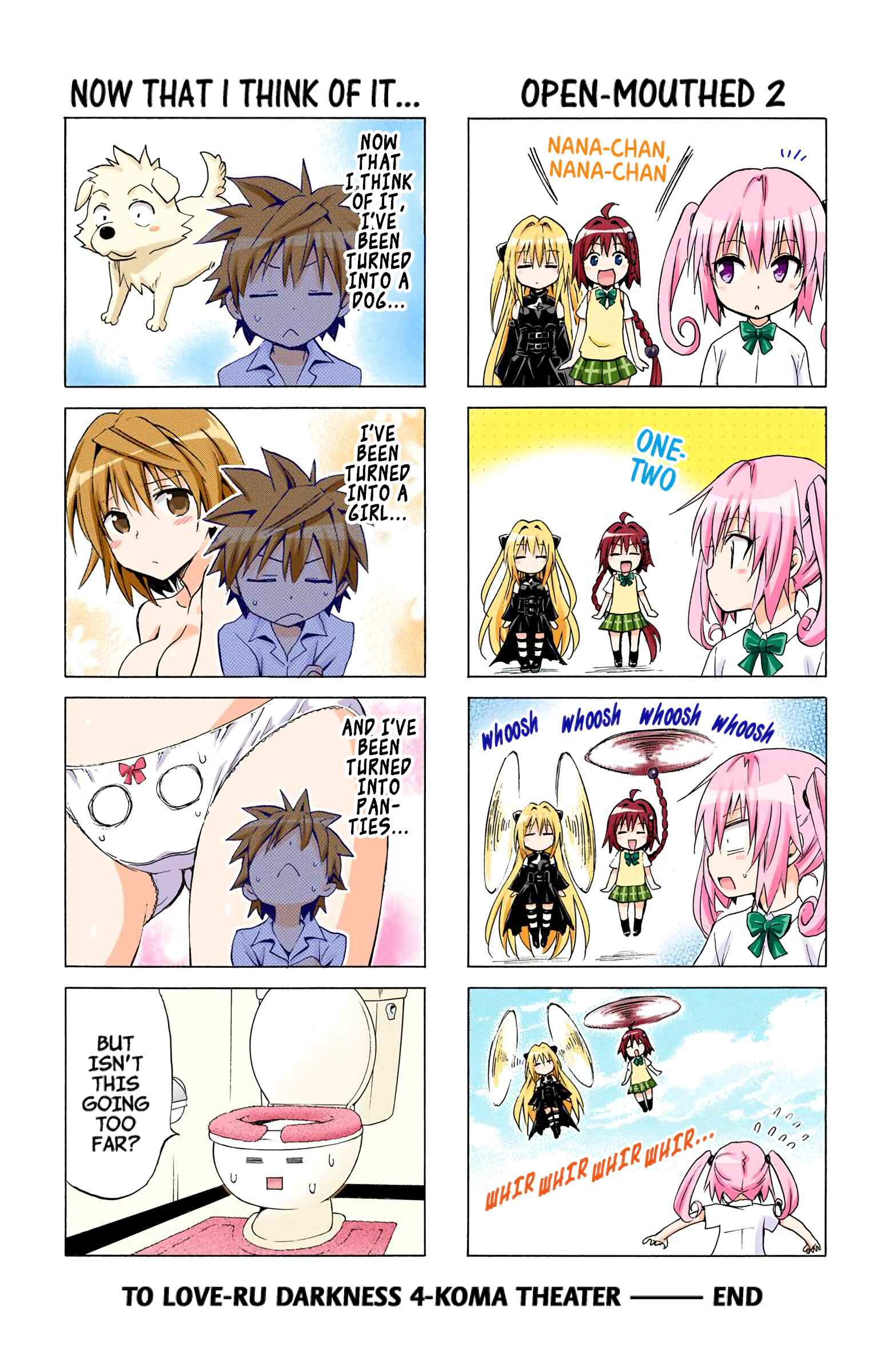 To Love Ru Darkness (Official Colored) Chapter 36.7 - Page 8