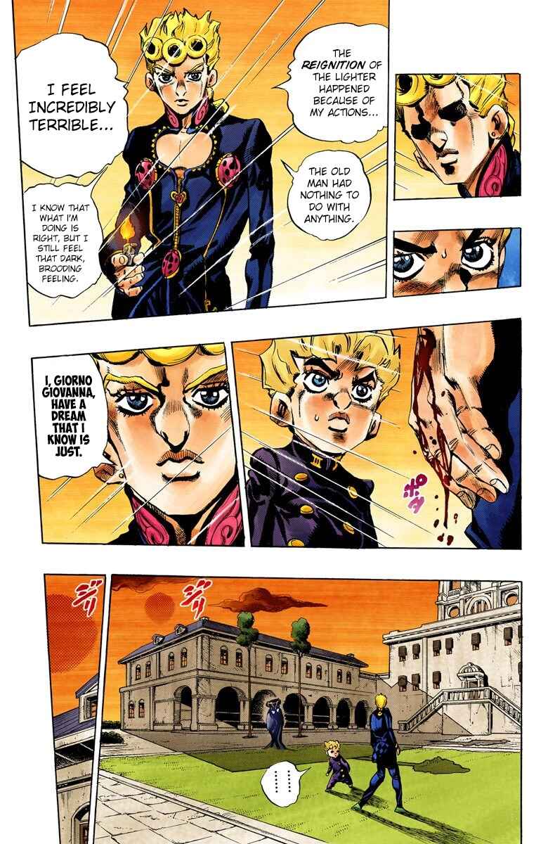 JoJo no Kimyou na Bouken: Part 5 - Ougon no Kaze Color-ban Chapter 14 - Page 14