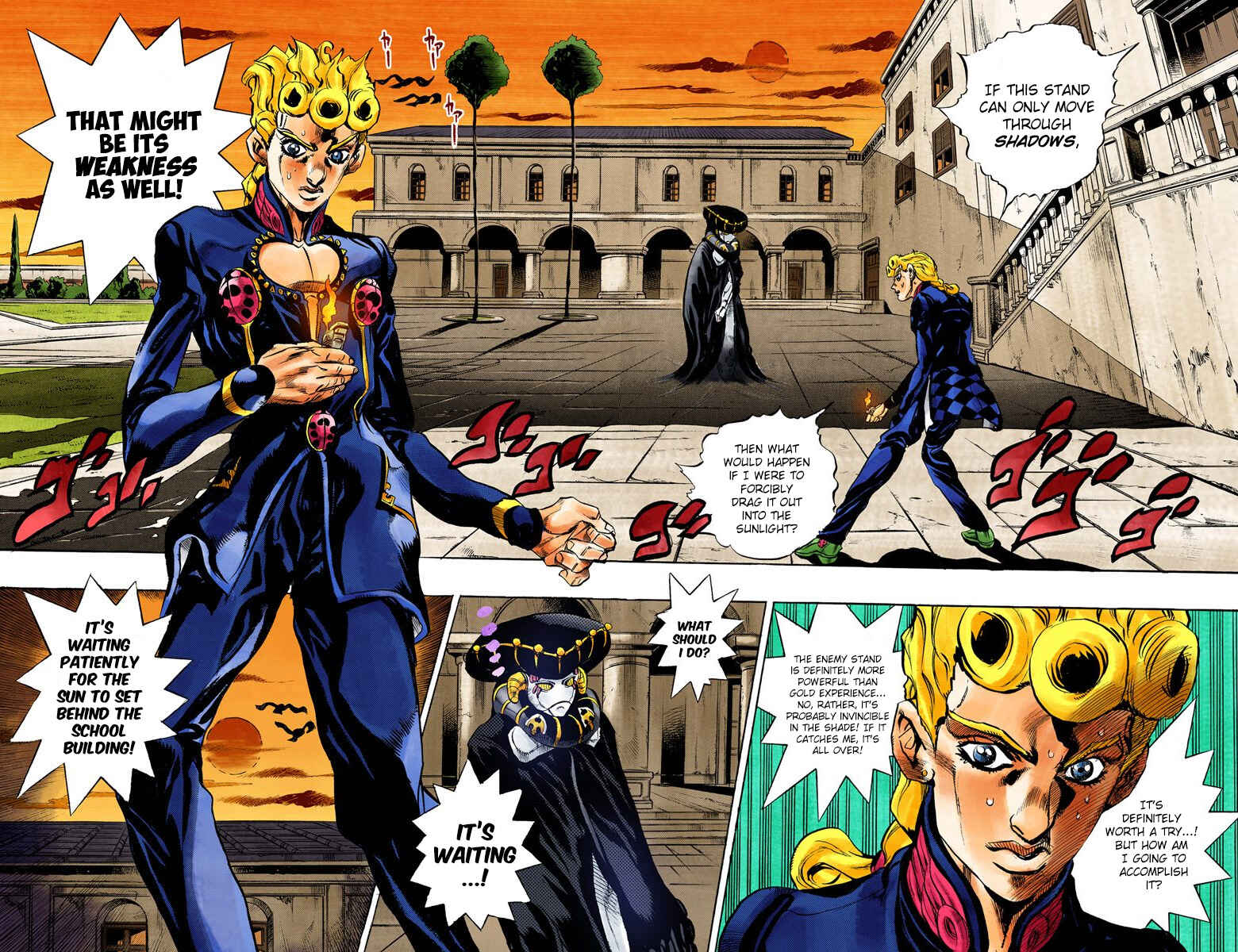 JoJo no Kimyou na Bouken: Part 5 - Ougon no Kaze Color-ban Chapter 14 - Page 3