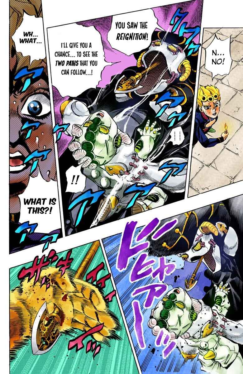 JoJo no Kimyou na Bouken: Part 5 - Ougon no Kaze Color-ban Chapter 14 - Page 8