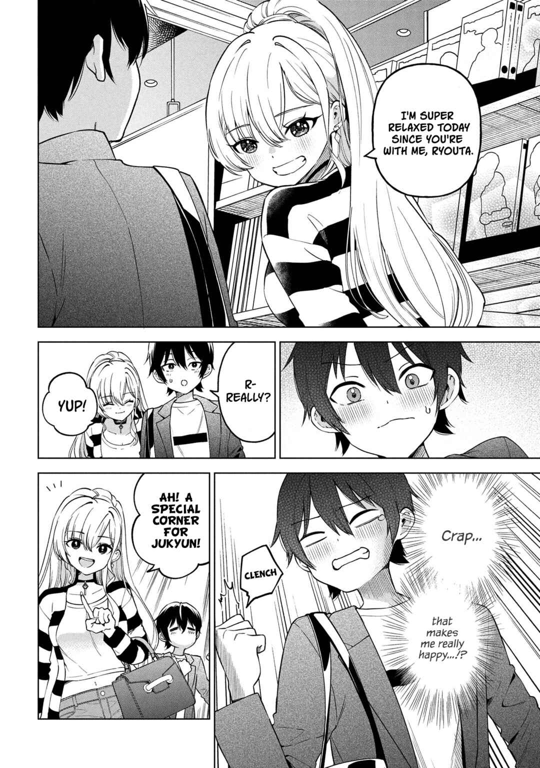 Inkya no Ore ga Sekigae de S-kyuu Bishoujo ni Kakomaretara Himitsu no Kankei ga Hajimatta. Chapter 6 - Page 12