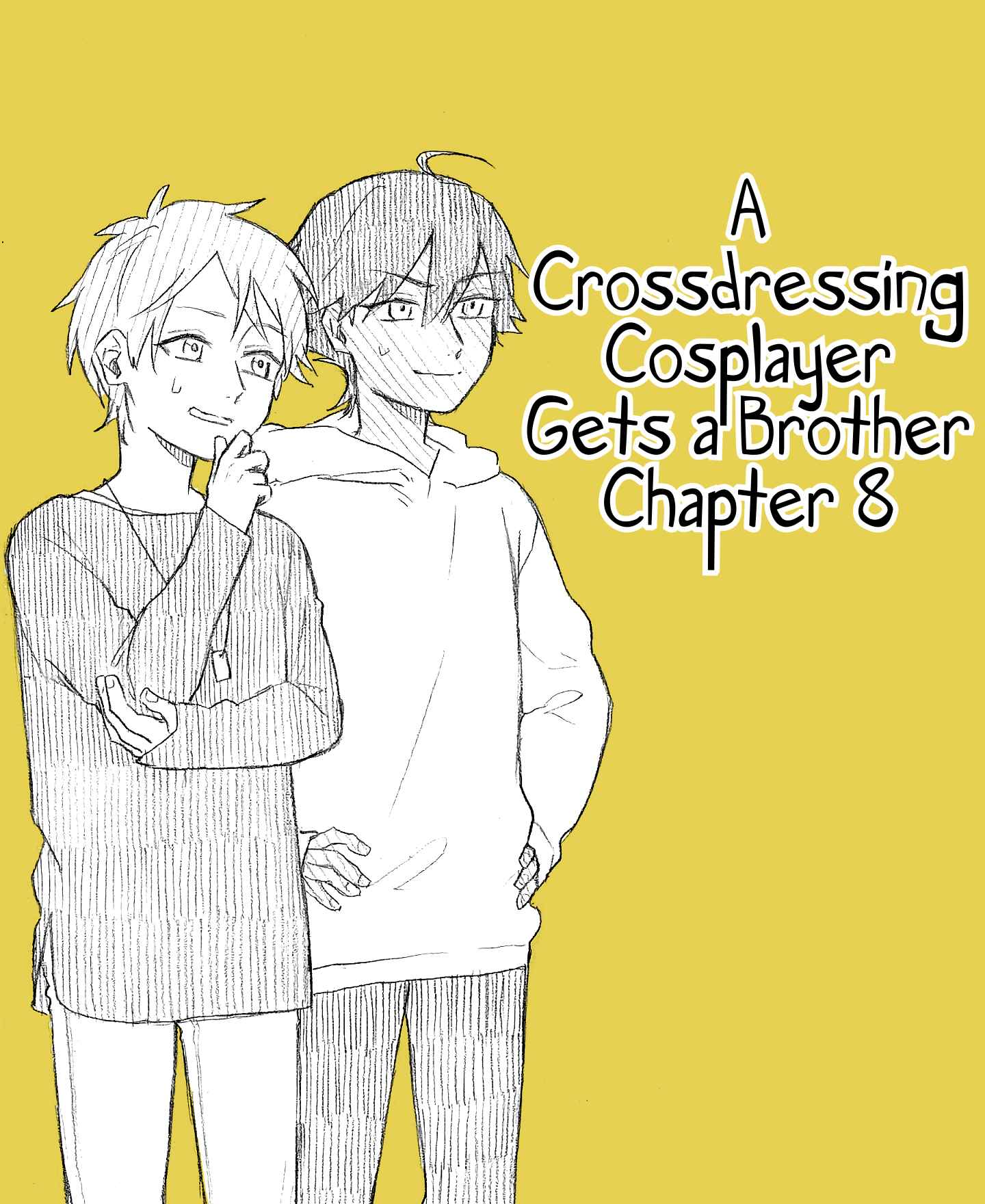 Josou Cosplayer ni Otouto ga Dekiru Manga Chapter 8.1 - Page 1
