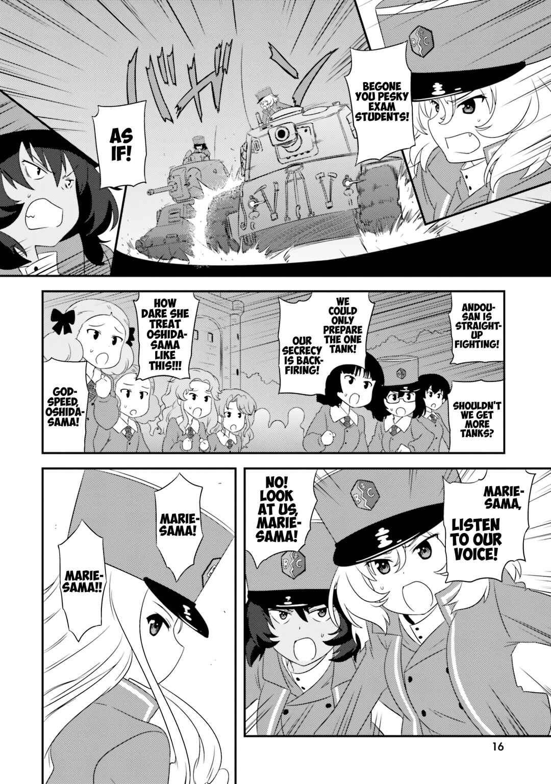 GIRLS und PANZER - Motto Love Love Sakusen desu! Chapter 76 - Page 14