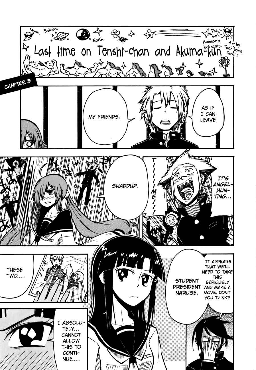 Tenshi-chan to Akuma-kun Chapter 3 - Page 1