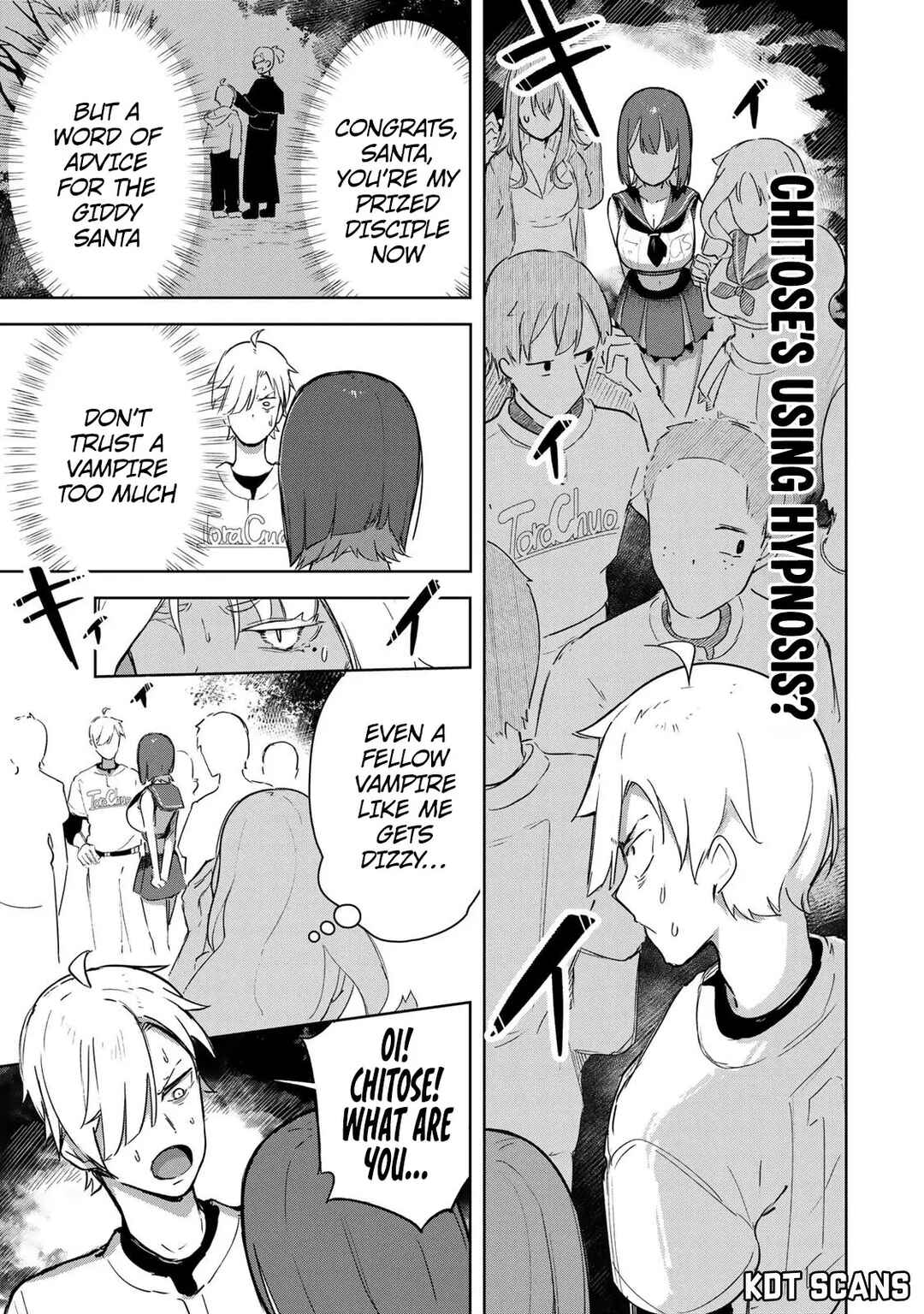 Kyuuketsuki-san wa Chitoraretai Chapter 11 - Page 12