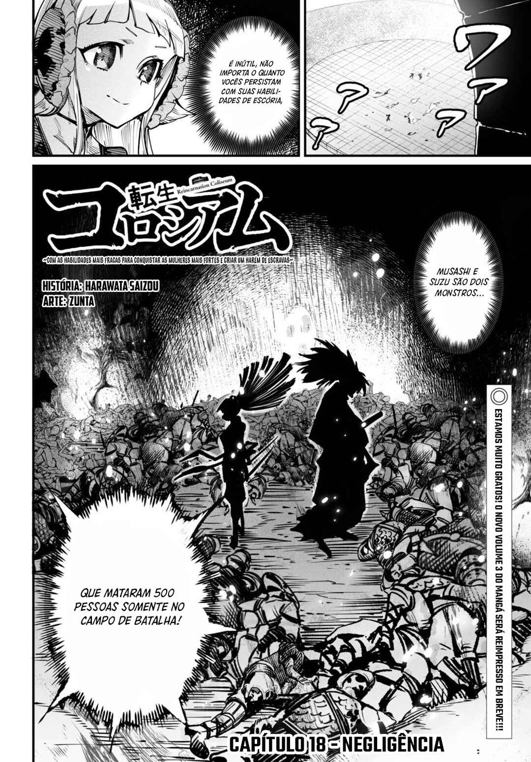 Tensei Coliseum: Saijaku Skill de Saikyou no Onna-tachi o Koryaku Shite Dorei Harem Tsukurimasu Chapter 18 - Page 3