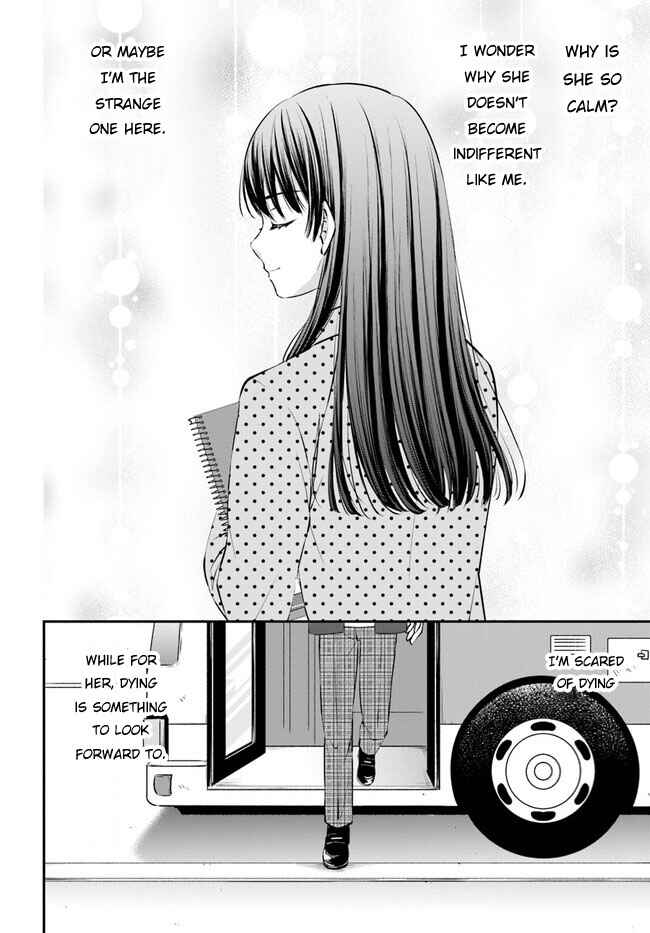 Yomei Ichinen to Senkokusareta Boku ga, Yomei Hantoshi no Kimi to Deatta Hanashi Chapter 1 - Page 47