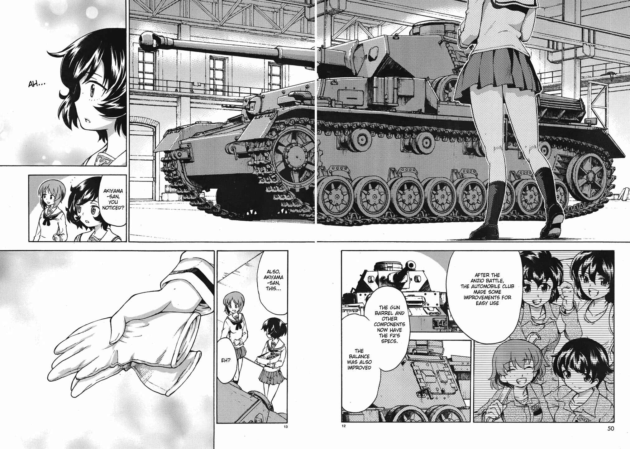 Girls und Panzer Chapter 10 - Page 11