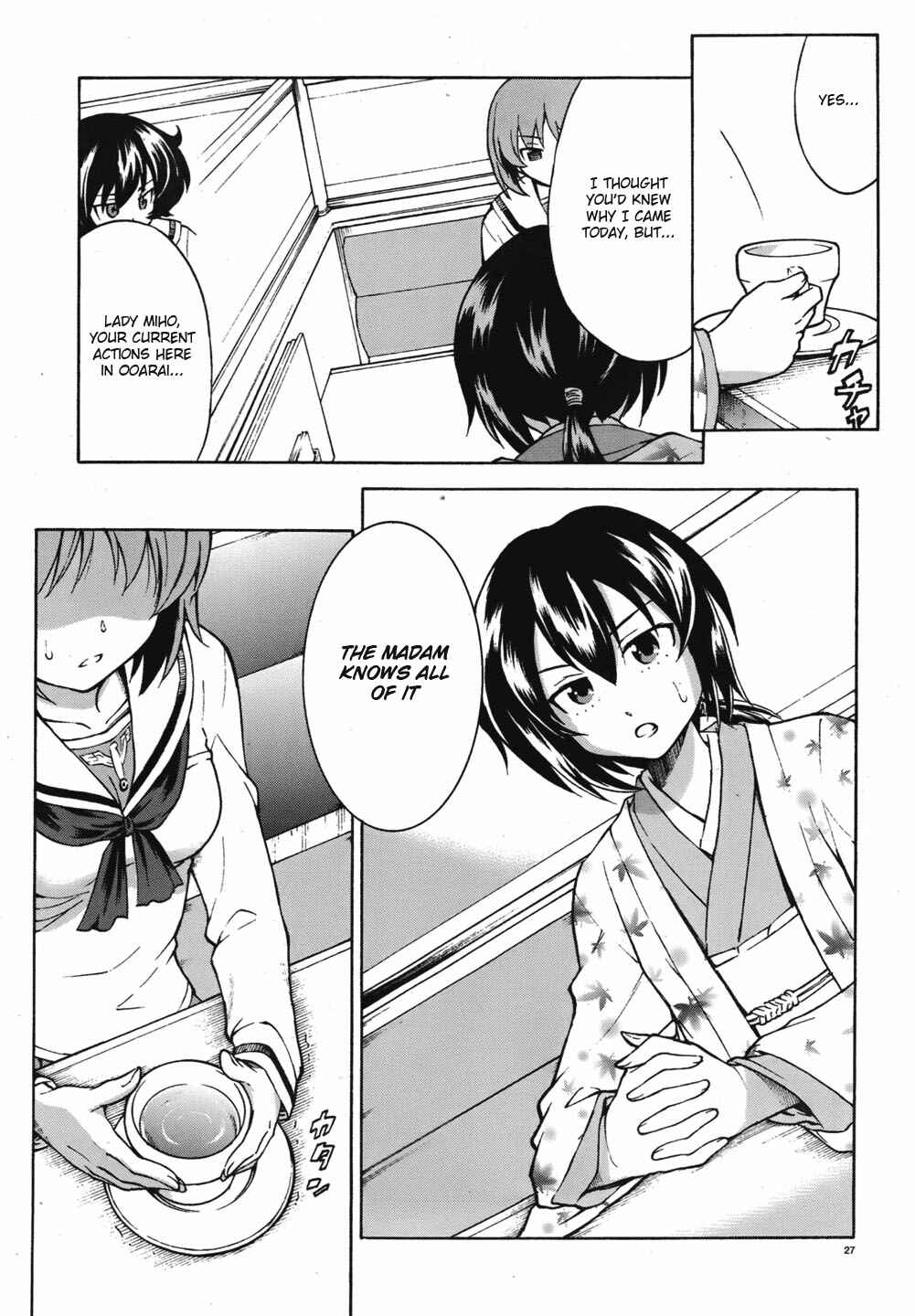Girls und Panzer Chapter 10 - Page 25