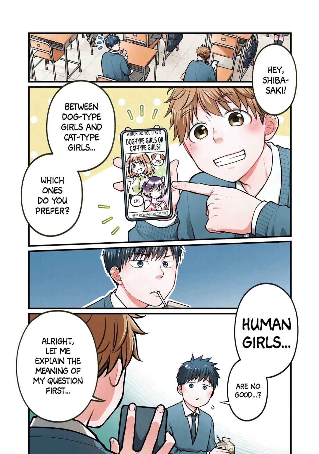 Combini de Kimi to no 5-funkan. Chapter 68 - Page 1