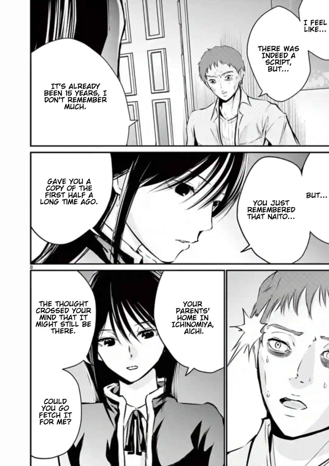 Naito Shishiruirui Messatsu Death Road Chapter 8 - Page 8