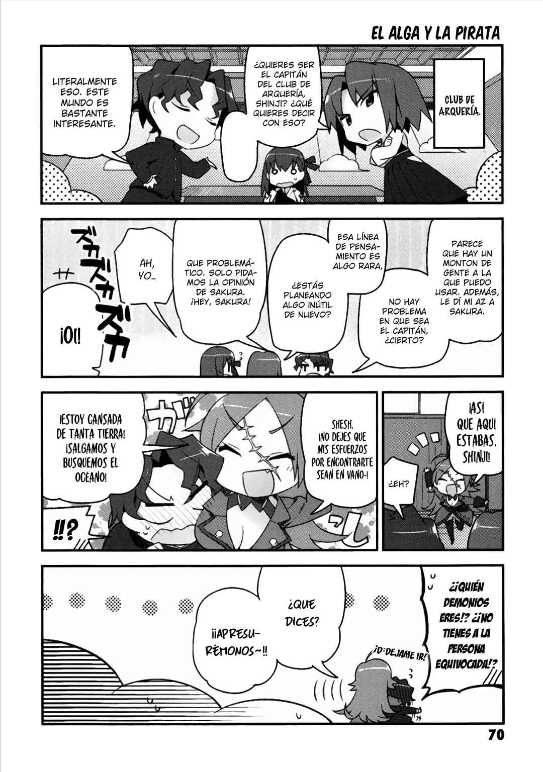 Type-Moon Gakuen - Chibi Chuki! Chapter 4 - Page 13