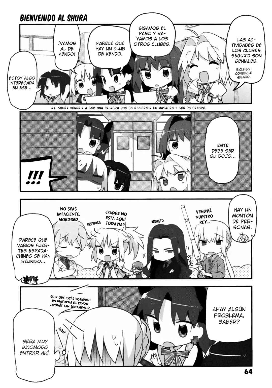Type-Moon Gakuen - Chibi Chuki! Chapter 4 - Page 6