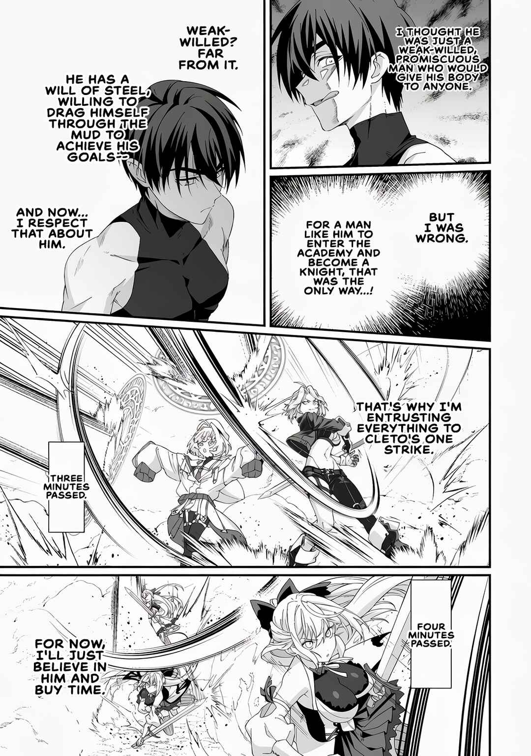 Teisou Gyakuten Sekai de Yuiitsu no Otoko Kishi no Ore, Onna Kishi Gakuen ni Nyuugaku Shitara Nazeka Eiyou Atsukai Sareta: Zetsurin Skill de Harem Musou Chapter 10 - Page 23