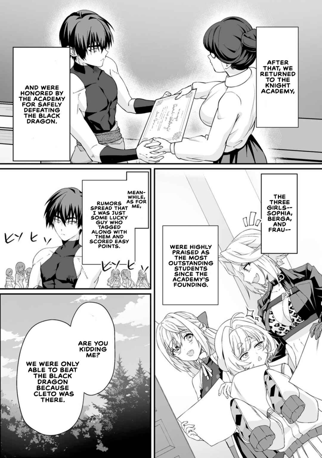 Teisou Gyakuten Sekai de Yuiitsu no Otoko Kishi no Ore, Onna Kishi Gakuen ni Nyuugaku Shitara Nazeka Eiyou Atsukai Sareta: Zetsurin Skill de Harem Musou Chapter 10 - Page 29