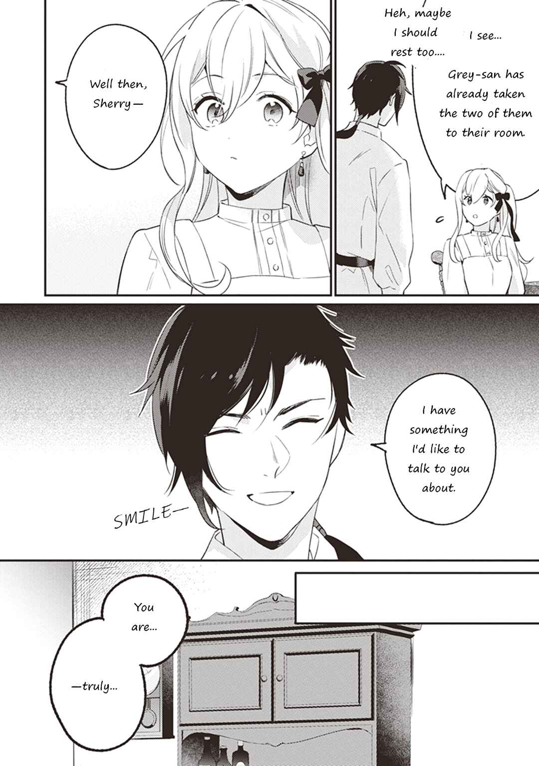 Kon'yaku Haki no Akui wa Shoukan kara Okaeshi Shimasu Chapter 5 - Page 4