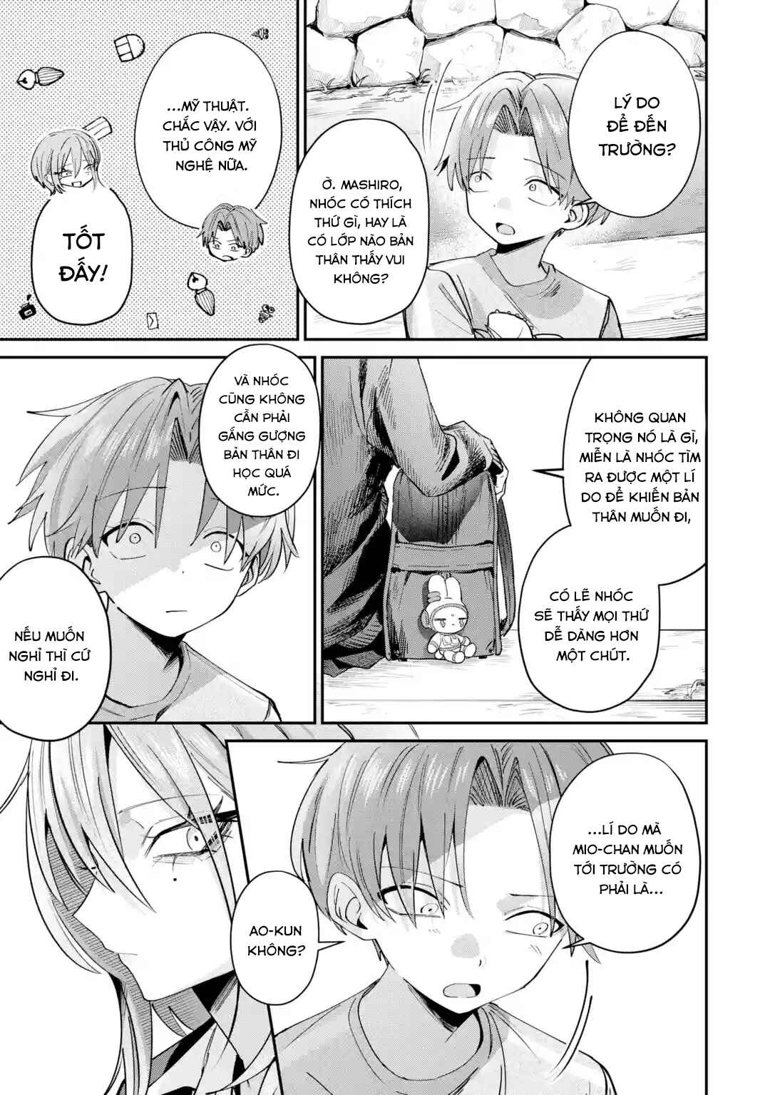 Haimiya-senpai wa Kowakute Kawaii Chapter 30 - Page 16