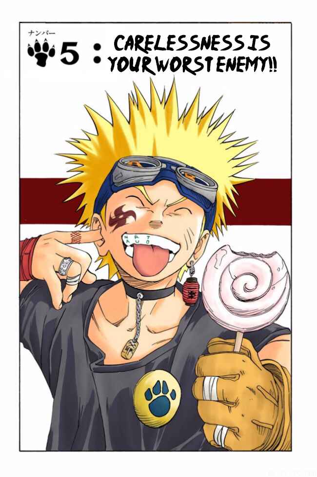 Naruto (Official Colored) Chapter 5 - Page 2