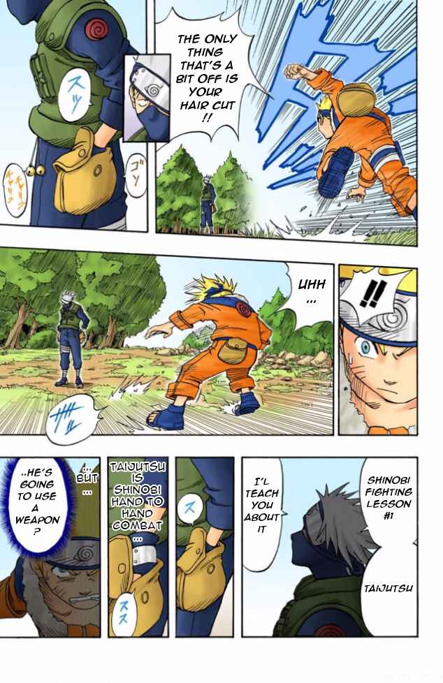 Naruto (Official Colored) Chapter 5 - Page 4