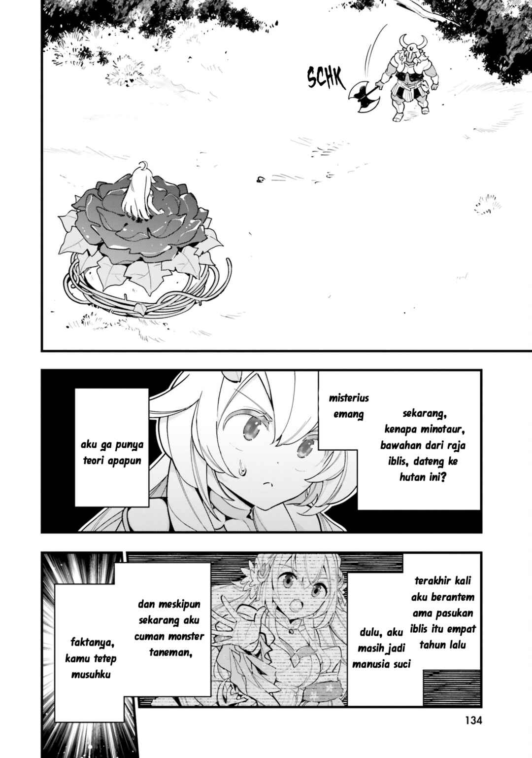 Shokubutsu Monster Musume Nikki: Seijo datta Watashi ga Uragirareta Hate ni Alraune ni Tensei Shite Shimatta node, kore kara wa Kougousei o Shinagara Shizuka ni Shokubutsu Life o Sugoshimasu Chapter 10 - Page 10