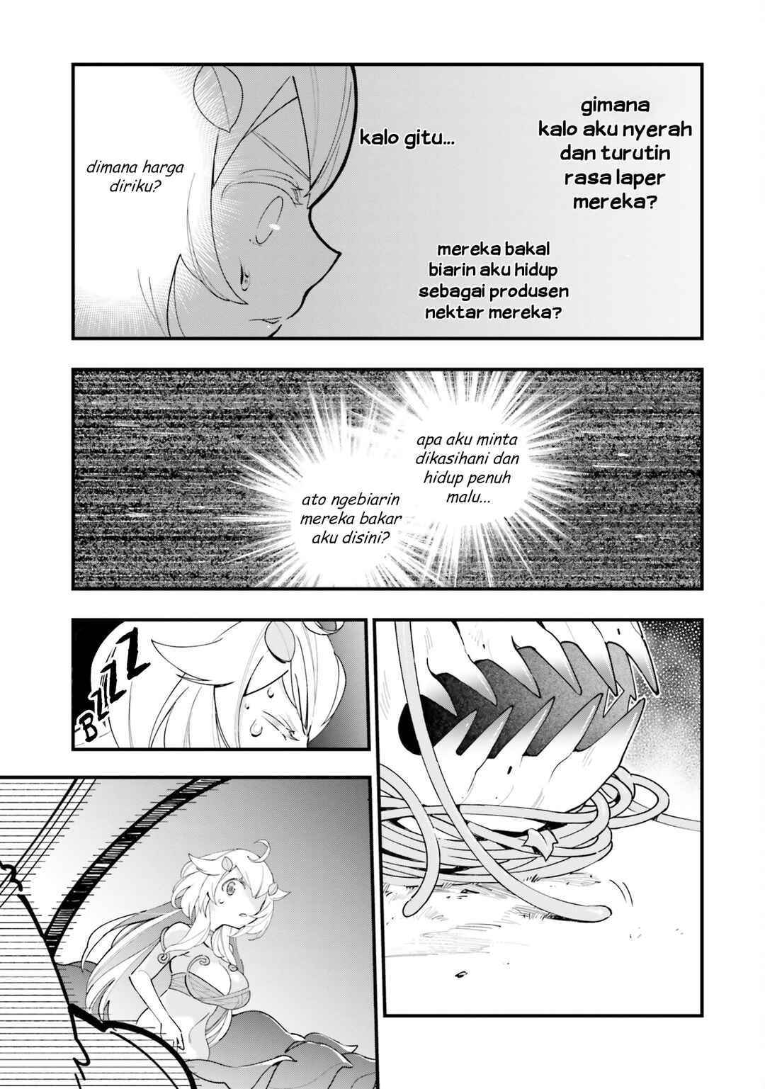 Shokubutsu Monster Musume Nikki: Seijo datta Watashi ga Uragirareta Hate ni Alraune ni Tensei Shite Shimatta node, kore kara wa Kougousei o Shinagara Shizuka ni Shokubutsu Life o Sugoshimasu Chapter 10 - Page 27