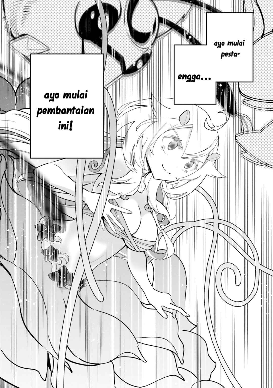 Shokubutsu Monster Musume Nikki: Seijo datta Watashi ga Uragirareta Hate ni Alraune ni Tensei Shite Shimatta node, kore kara wa Kougousei o Shinagara Shizuka ni Shokubutsu Life o Sugoshimasu Chapter 10 - Page 32