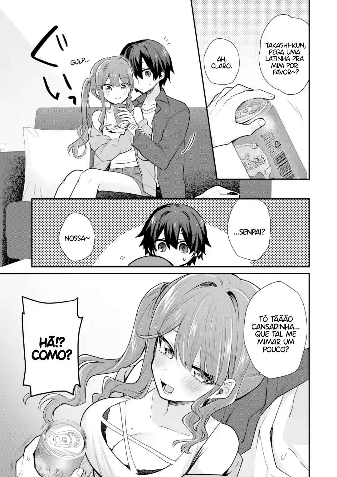 Osake to Senpai Kanojo to no Amaama Doukyo Lovecome wa Nijuusai ni Natte kara Chapter 5 - Page 6