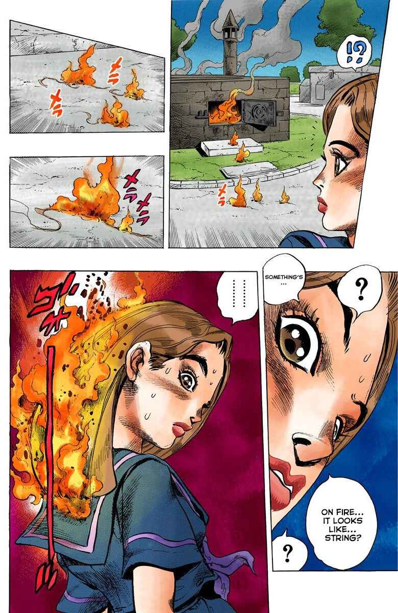 JoJo no Kimyou na Bouken: Part 4 - Diamond wa Kudakenai Color-ban Chapter 30 - Page 17