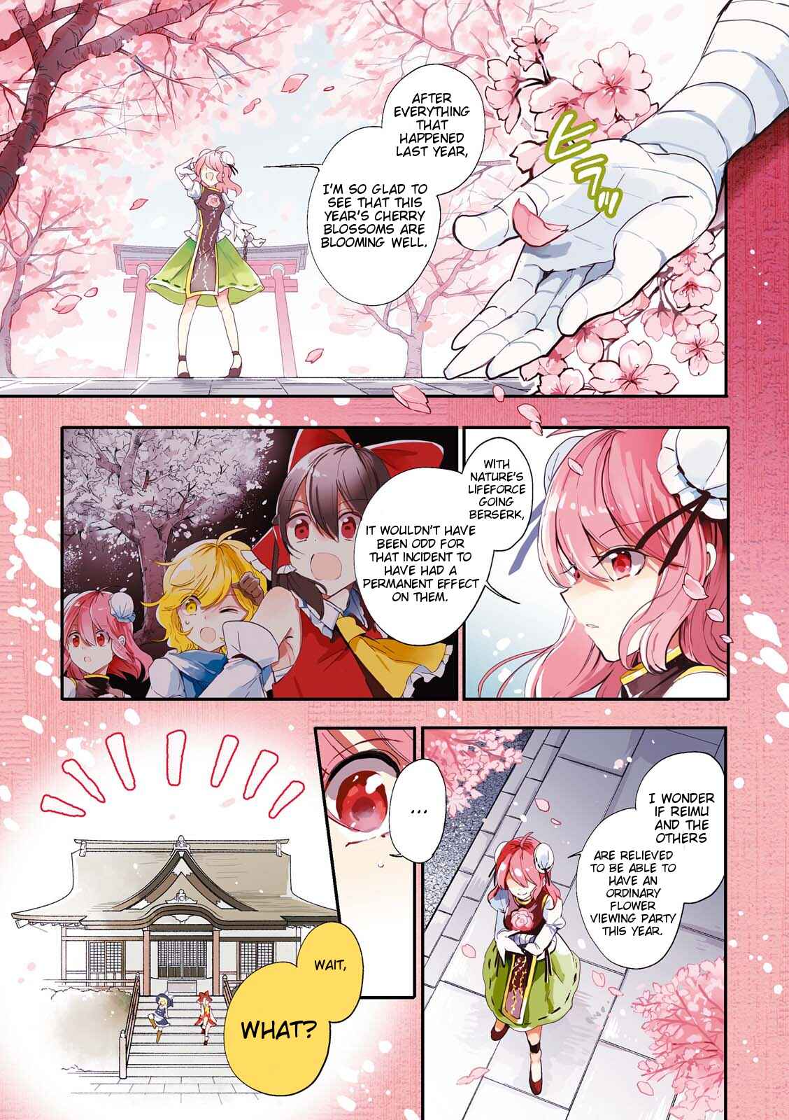 Touhou Ibara Kasen ~ Wild and Horned Hermit. Chapter 45 - Page 1