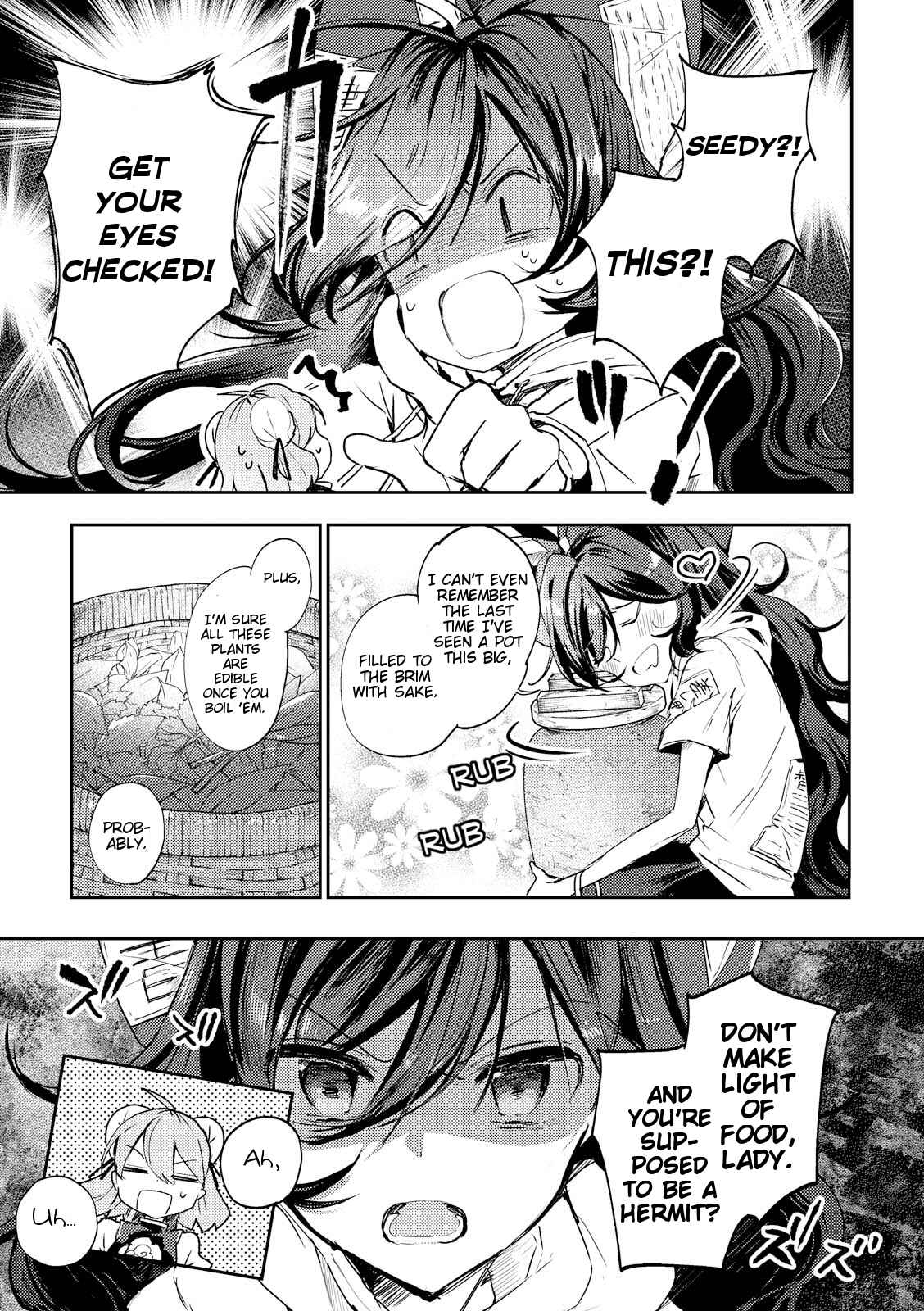 Touhou Ibara Kasen ~ Wild and Horned Hermit. Chapter 45 - Page 11