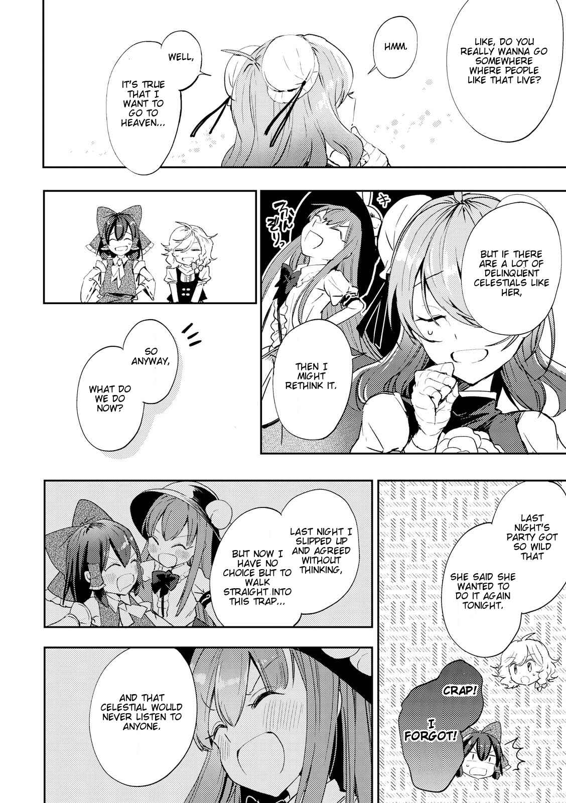Touhou Ibara Kasen ~ Wild and Horned Hermit. Chapter 45 - Page 22