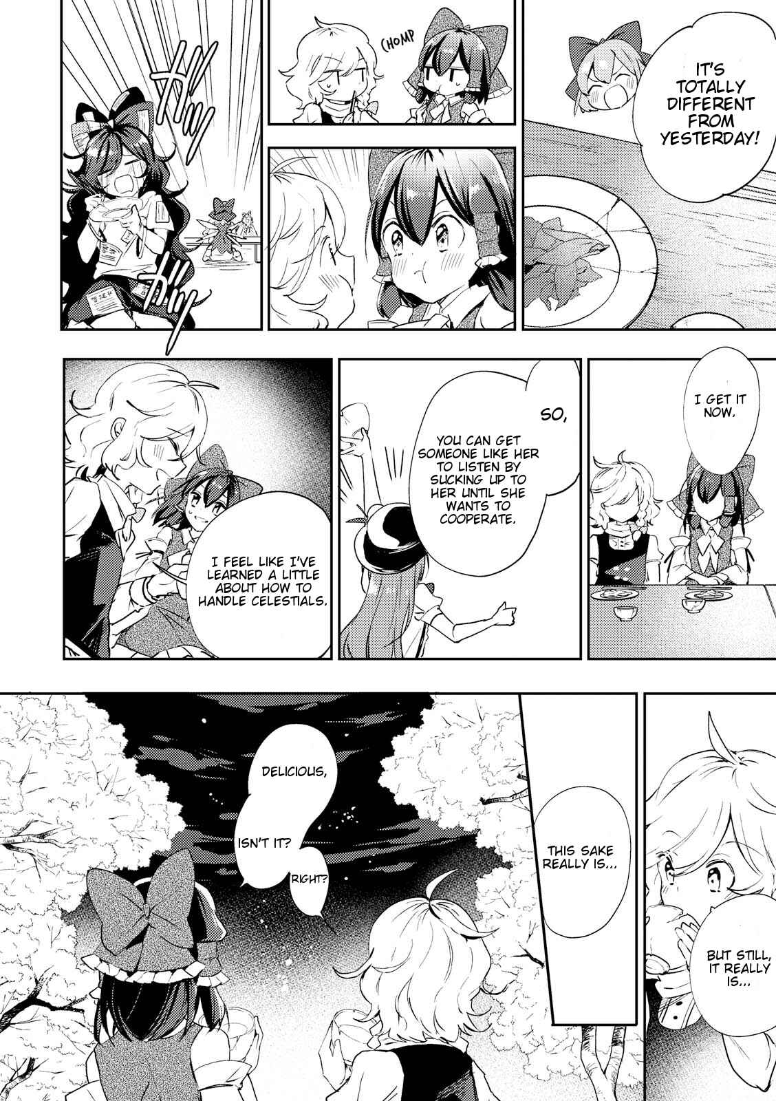Touhou Ibara Kasen ~ Wild and Horned Hermit. Chapter 45 - Page 28